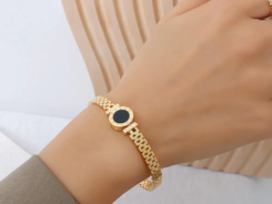 BVLGARI STAINLESS STEEL BRACELET